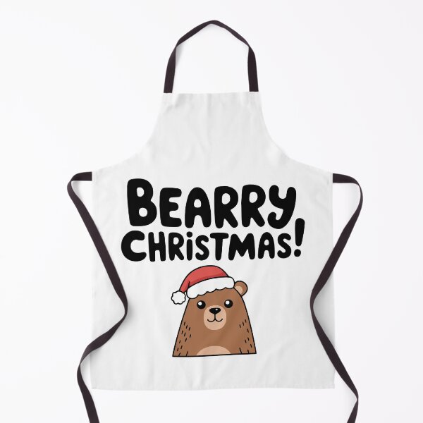 Item preview, Bearry Christmas! Cute bear Christmas Pun designed and sold by PMCreative.