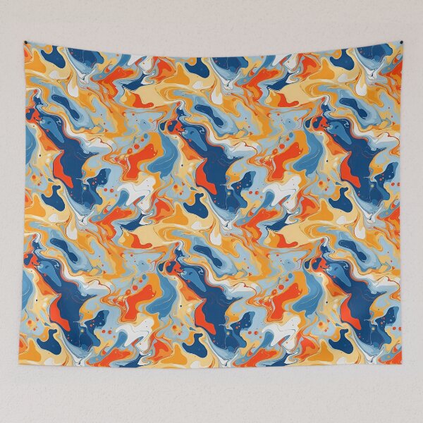 Item preview, Colorful marble pattern designed and sold by BeebooDesign.
