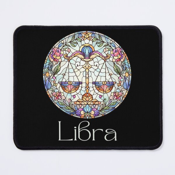 Item preview, Libra Horoscope Sign - Zodiac Stained Glass designed and sold by DreamsArtwear.