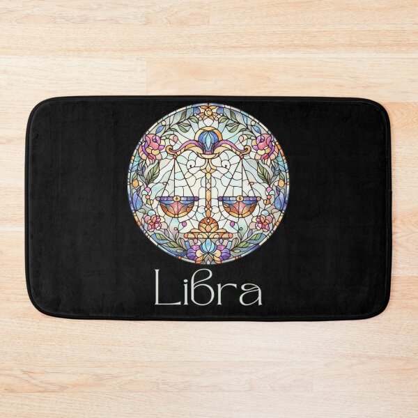 Item preview, Libra Horoscope Sign - Zodiac Stained Glass designed and sold by DreamsArtwear.