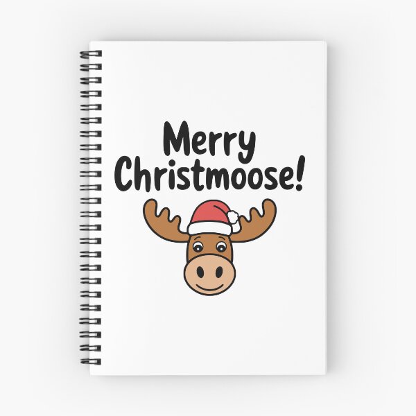 Item preview, Merry Christmoose! Cute Christmas Moose Pun designed and sold by PMCreative.