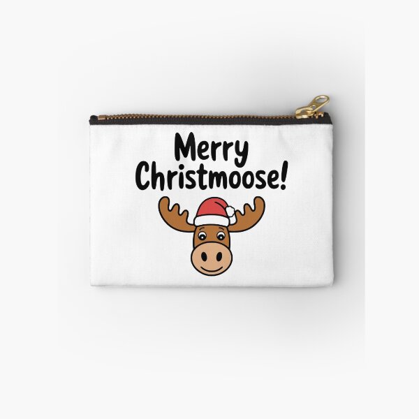 Item preview, Merry Christmoose! Cute Christmas Moose Pun designed and sold by PMCreative.