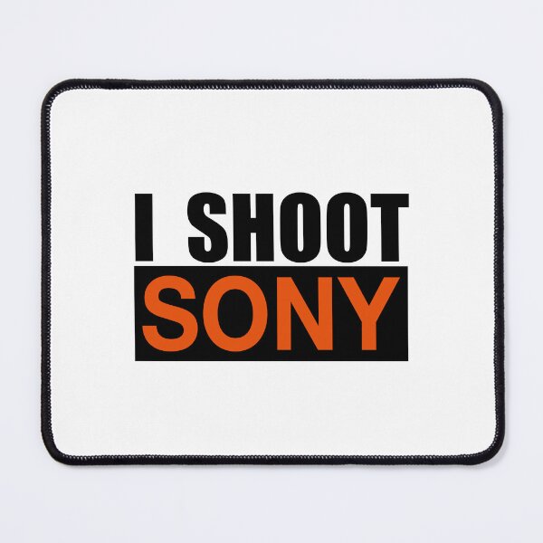 Item preview, I Shoot Sony logo design for Sony Alpha T-Shirt. designed and sold by athurbubble.