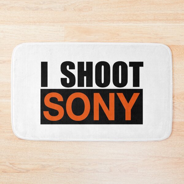 Item preview, I Shoot Sony logo design for Sony Alpha T-Shirt. designed and sold by athurbubble.