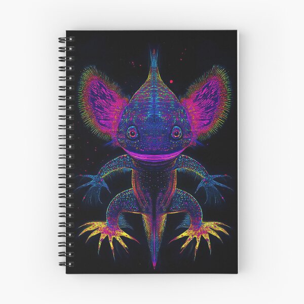 Item preview, neon multicolored oxolot poster designed and sold by AlinaMalina24.