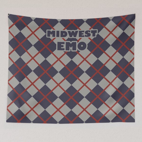 Item preview, Midwest Emo Plaid Aesthetic – Nostalgic Pattern Design designed and sold by Prime-Studio.