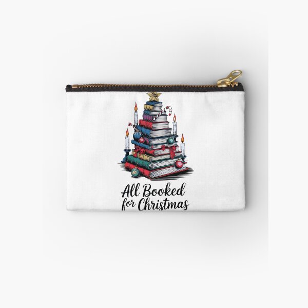 Item preview, All Booked For Christmas - Book Lovers , Christmas Book designed and sold by luannsemmsobre.