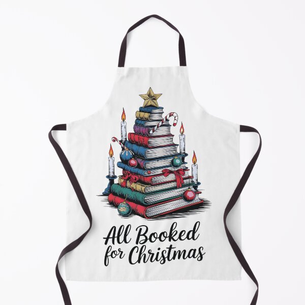Item preview, All Booked For Christmas - Book Lovers , Christmas Book designed and sold by luannsemmsobre.