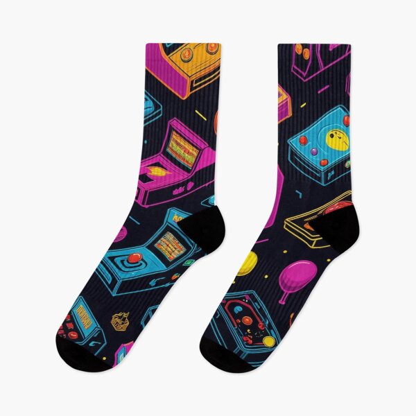 Item preview, Neon Arcade Dreams designed and sold by graphicbidu.
