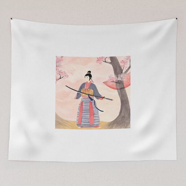 Item preview, Ancestral Japanese Samurai Drawn designed and sold by Gina-Rosa.
