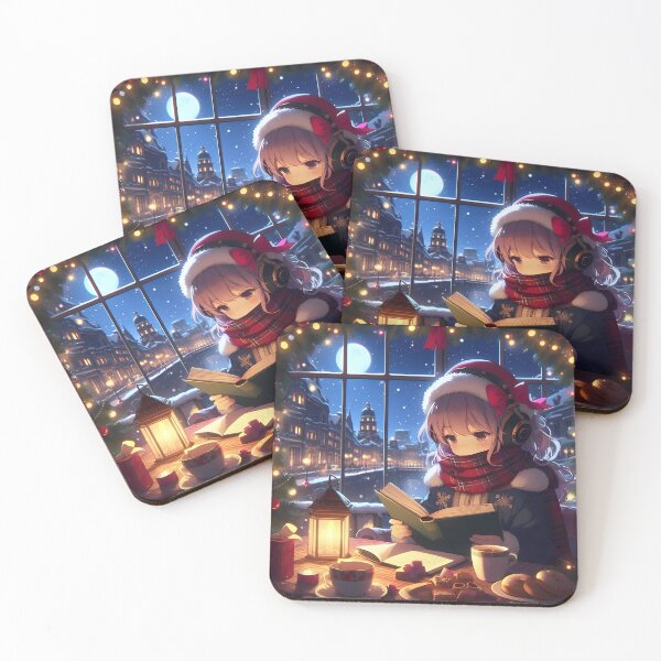 Item preview, Holiday Lofi Anime Scene designed and sold by josie1680.
