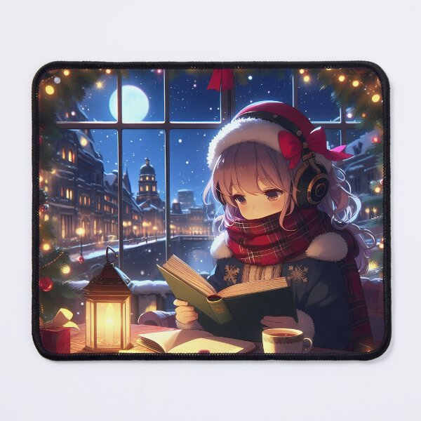 Item preview, Holiday Lofi Anime Scene designed and sold by josie1680.