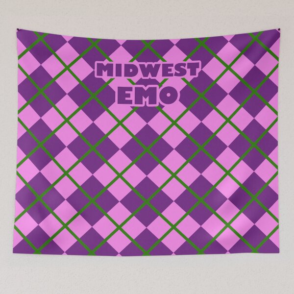 Item preview, Midwest Emo Plaid Aesthetic – Pink Pattern Design designed and sold by Prime-Studio.