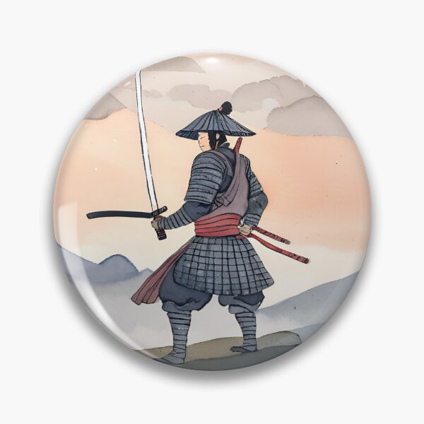 Item preview, Ancestral Japanese Samurai Drawn designed and sold by Gina-Rosa.