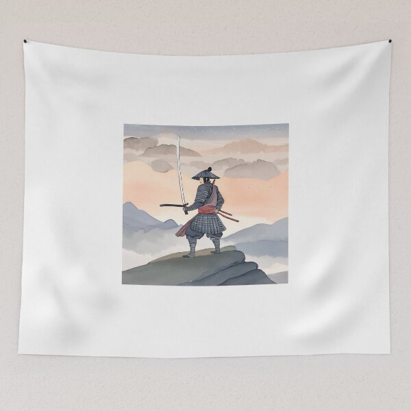 Item preview, Ancestral Japanese Samurai Drawn designed and sold by Gina-Rosa.