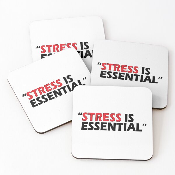 Item preview, "stress is essential" designed and sold by Positive Mindzet!.