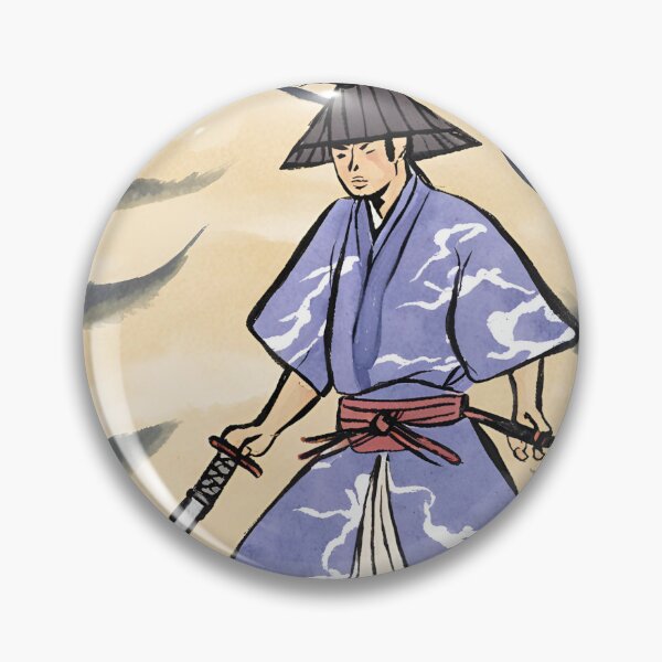 Item preview, Ancestral Japanese Samurai Drawn designed and sold by Gina-Rosa.