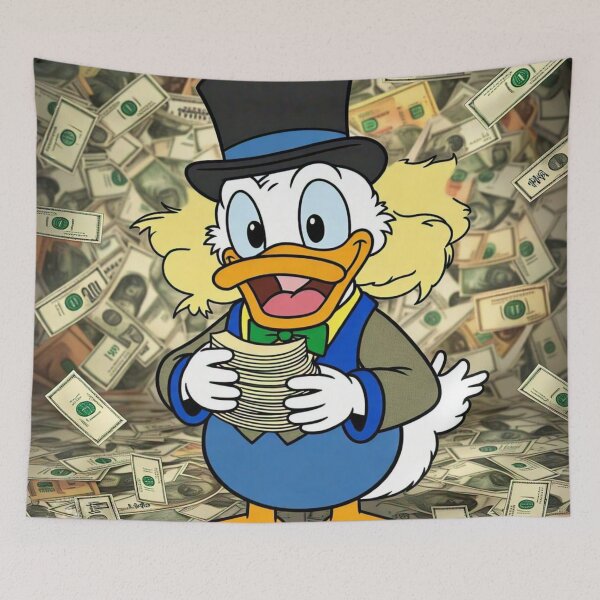 Item preview, Stacks of Wealth - Scrooge McDuck designed and sold by GEK-NERD.