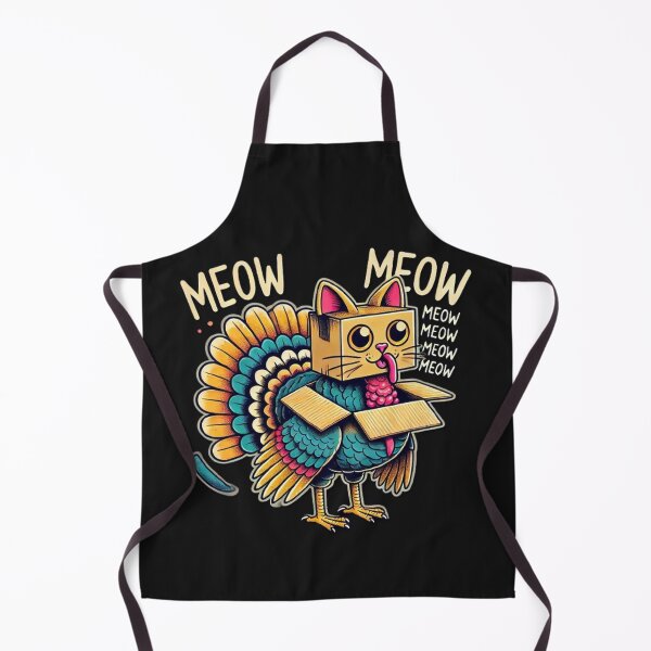 Item preview, Thanksgiving Turkey Cat Meow Funny Men Women Thanksgiving designed and sold by SztylishDesigns.