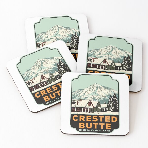 Item preview, Crested Butte Colorado Retro Winter designed and sold by HalpinDesign.