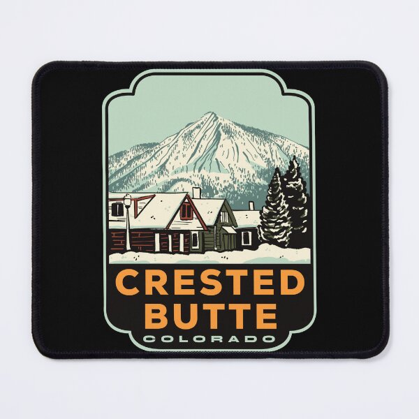 Item preview, Crested Butte Colorado Retro Winter designed and sold by HalpinDesign.