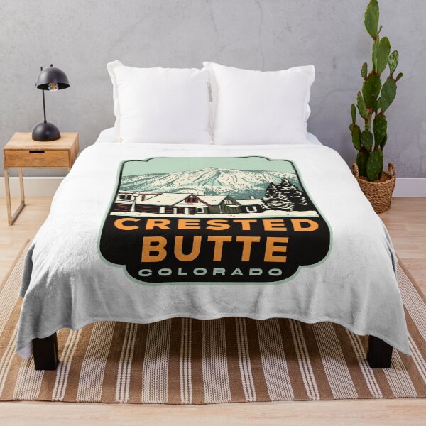 Item preview, Crested Butte Colorado Retro Winter designed and sold by HalpinDesign.