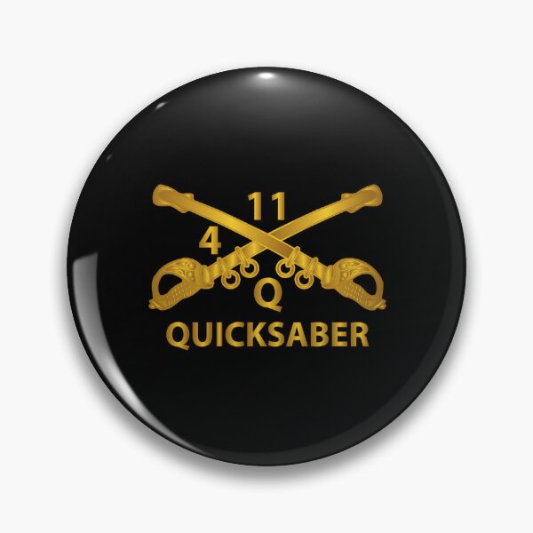 Item preview, ATK Helicopter Troop - Q - 4 - 11th ACR - Branch w Txt - HAT X 300 designed and sold by Military Insignia Products.