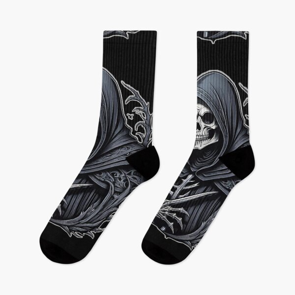 Item preview, Grim reaper tattoo style  designed and sold by Heaven Welch.