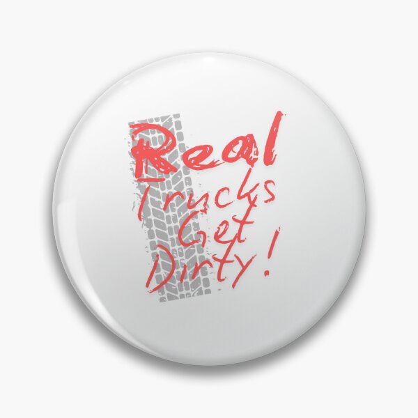 Item preview, Real Trucks Get Dirty! Redneck, mud and tire track theme designed and sold by Shabby Script Archive | Digital Designer .