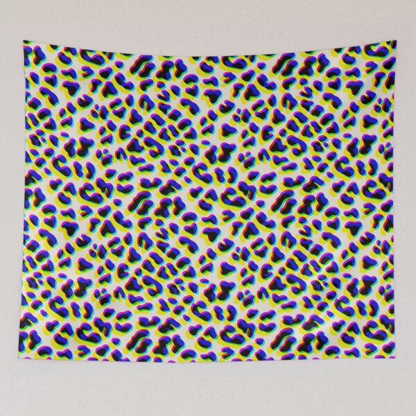Item preview, Leopard animal skinspotted neon colors designed and sold by BeebooDesign.