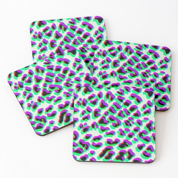 Item preview, Leopard animal skinspotted neon colors 2 designed and sold by BeebooDesign.