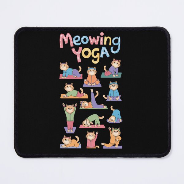 Item preview, Meowing Yoga designed and sold by KimTeam.