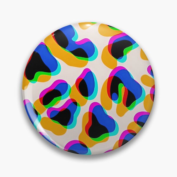 Item preview, Leopard animal skinspotted neon colors 3 designed and sold by BeebooDesign.