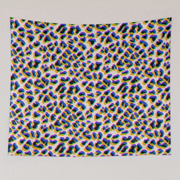 Item preview, Leopard animal skinspotted neon colors 3 designed and sold by BeebooDesign.