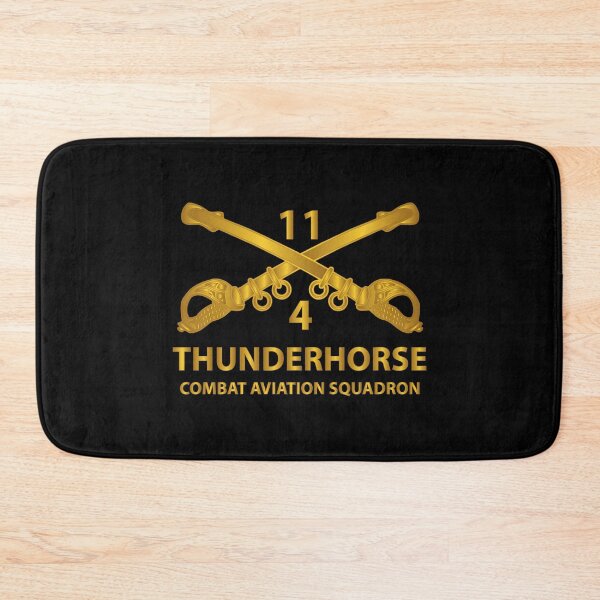 Item preview, Cbt Avn Squadron - 4th Squadron, 11th ACR - Branch w Txt X 300 designed and sold by Military Insignia Products.