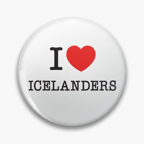 Item preview, I Love Icelanders designed and sold by PaintedPixels01.