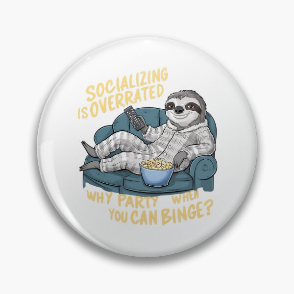 Item preview, Socializing is overrated  designed and sold by StuffsStore.