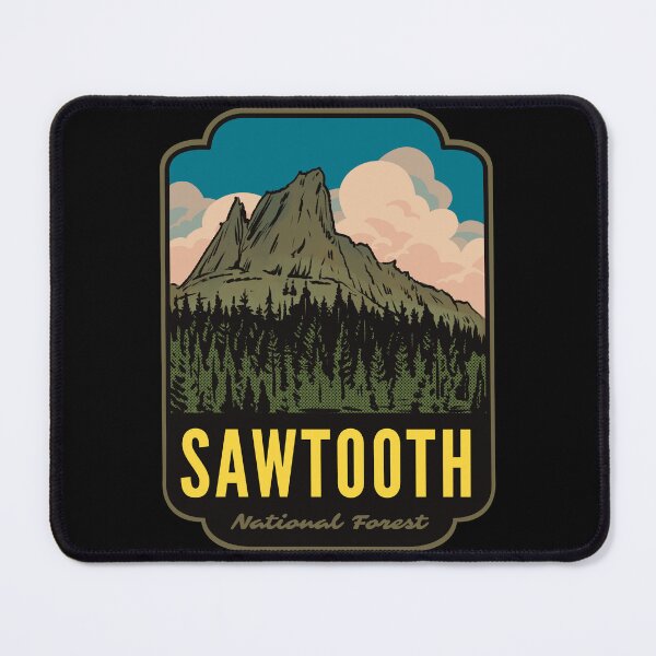 Item preview, Sawtooth National Forest Idaho Retro designed and sold by HalpinDesign.