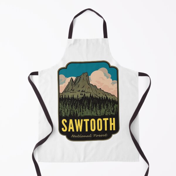 Item preview, Sawtooth National Forest Idaho Retro designed and sold by HalpinDesign.
