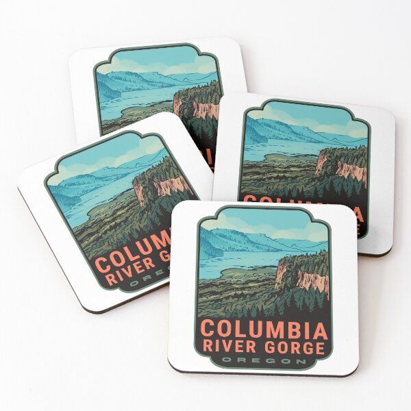 Item preview, Columbia River Gorge Oregon Retro designed and sold by HalpinDesign.