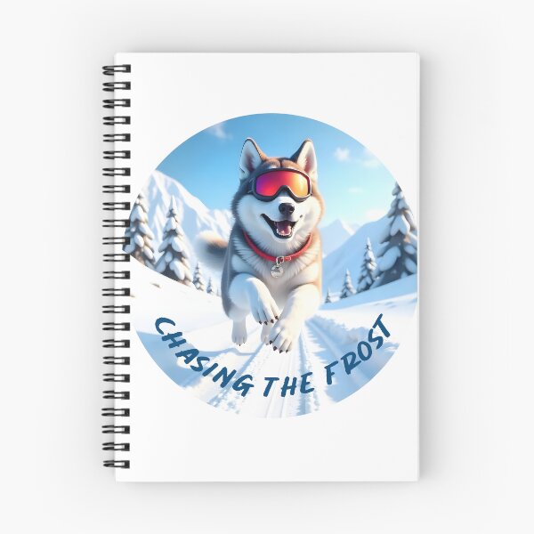 Item preview, Chasing the Frost Alaskan Klee Kai  designed and sold by inkadventure.