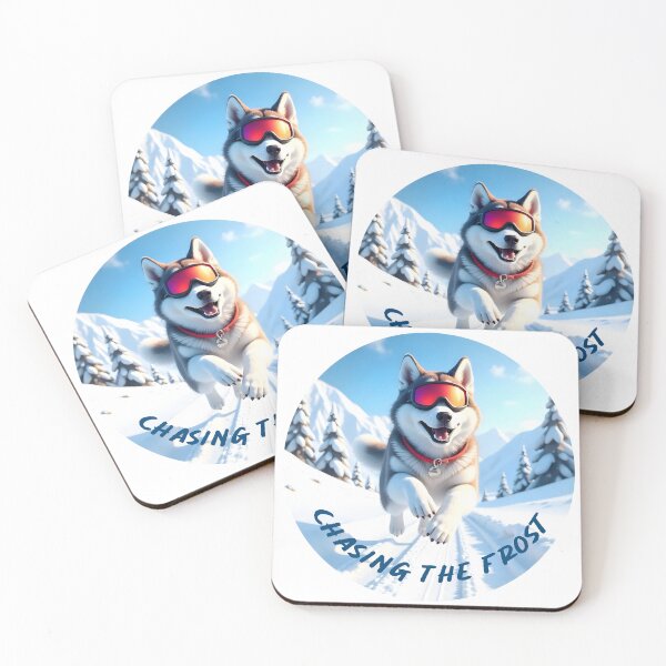 Item preview, Chasing the Frost Alaskan Klee Kai  designed and sold by inkadventure.