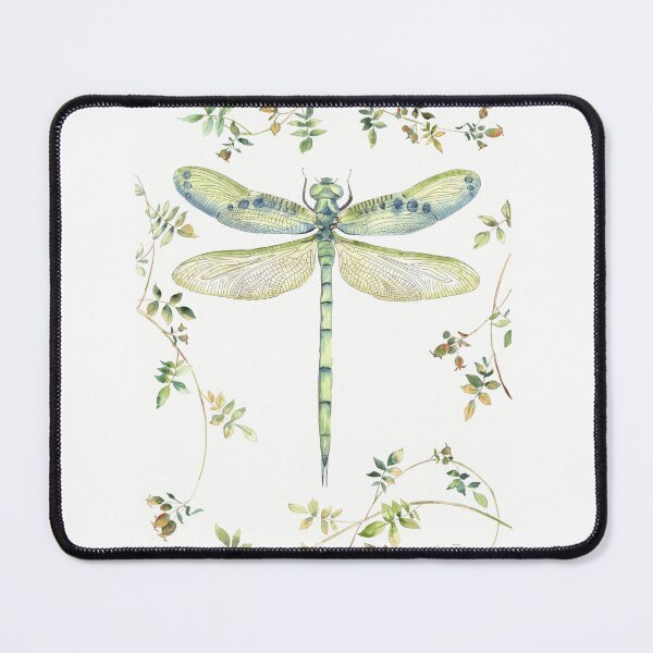 Item preview, Dragonfly With Rose Hips C designed and sold by Jean Plout.