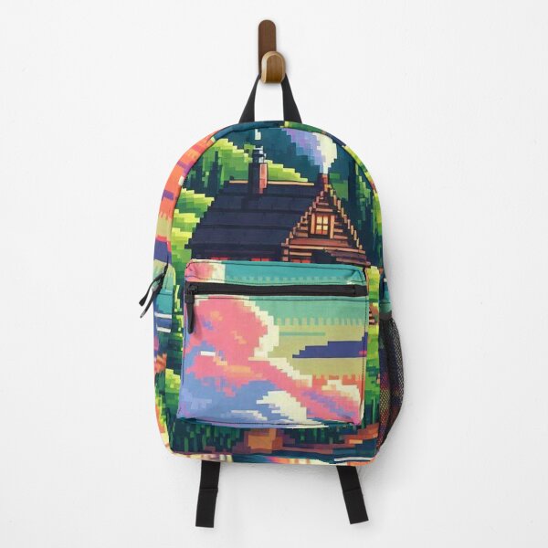 Item preview, Pixel Art Landscape: Pixelated Paradise: A Scenic Escape designed and sold by Arte Cartoon From TagTeam Group.