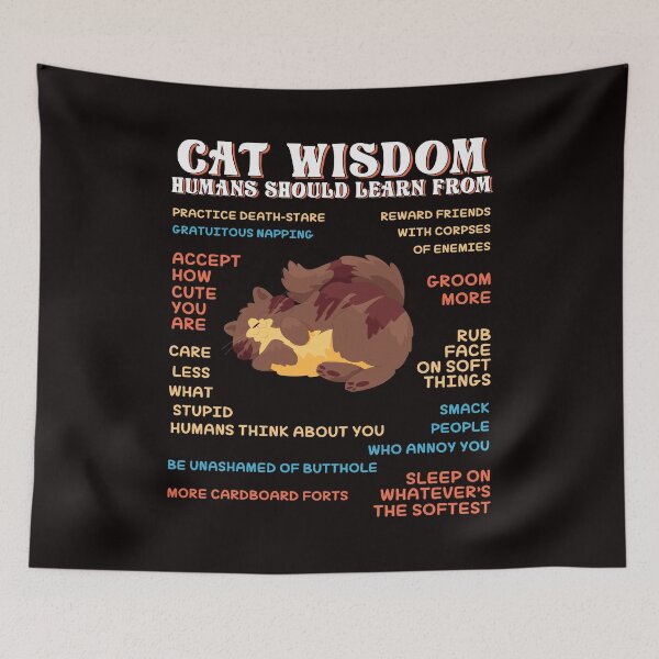 Item preview, Cat Wisdom designed and sold by EVANSTAGE.