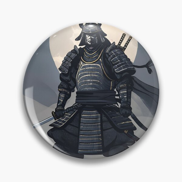 Item preview, Dark Ancestral Japanese Samurai Drawn designed and sold by Gina-Rosa.