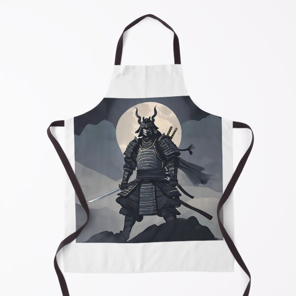 Item preview, Dark Ancestral Japanese Samurai Drawn designed and sold by Gina-Rosa.