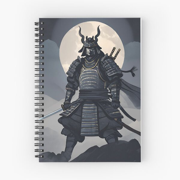 Item preview, Dark Ancestral Japanese Samurai Drawn designed and sold by Gina-Rosa.