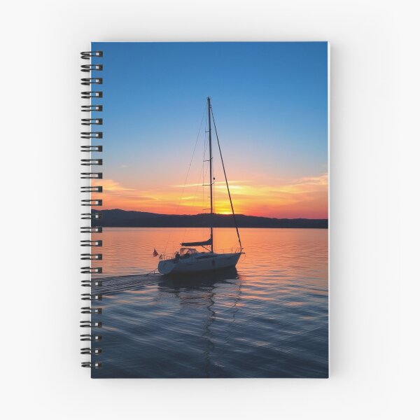 Item preview, Sailing yacht in the sunset designed and sold by GasconyPassion.