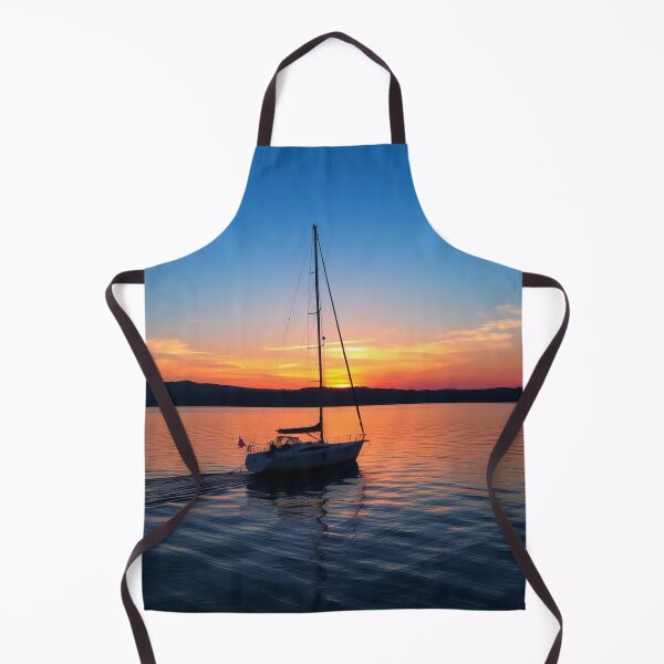 Item preview, Sailing yacht in the sunset designed and sold by GasconyPassion.